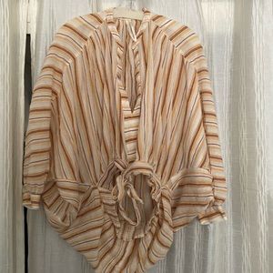 Anthropologie loose batwing top